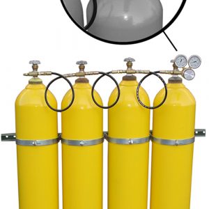 4 Cylinder Cascade w/Regulator 4500PSI