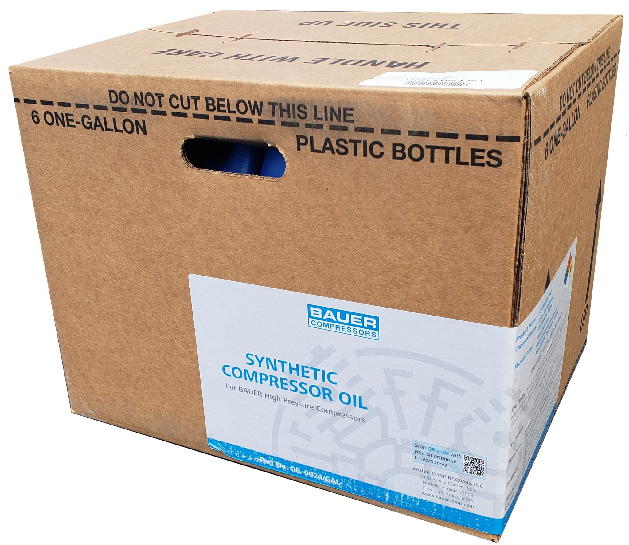 Bauer Synthetic Compressor Oil 6Gallon Case Air Tank Accessories